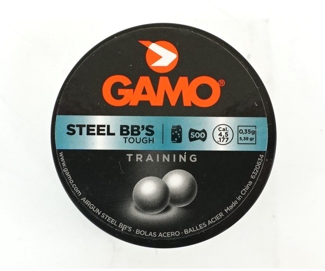 Стальные шарики Gamo BB'S 4,5 мм, 500 штук