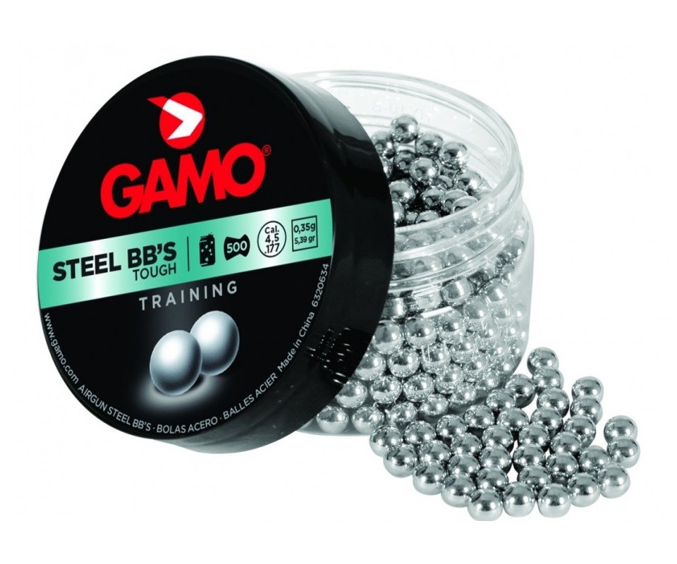 Стальные шарики Gamo BB'S 4,5 мм, 500 штук, изображение 2
