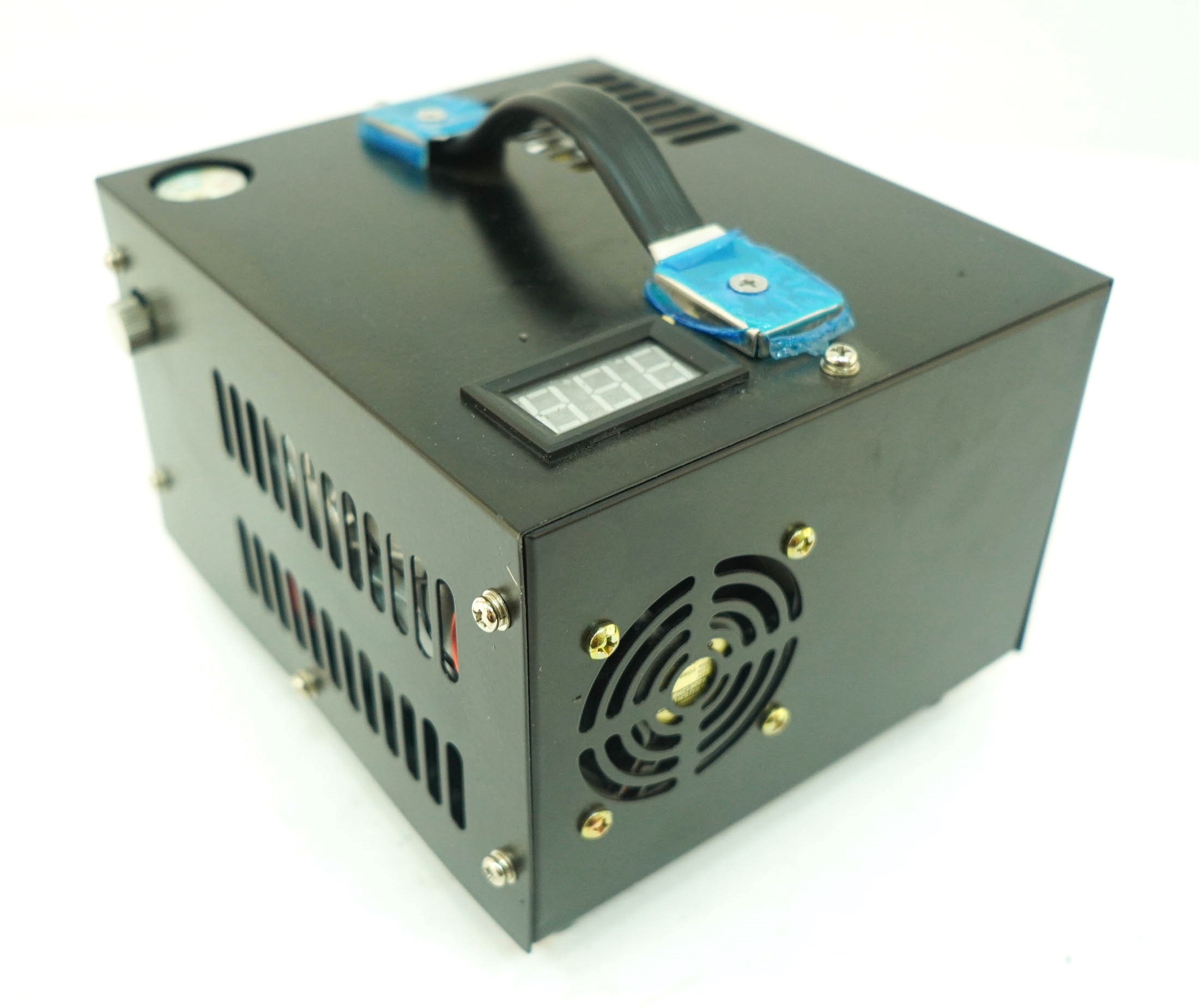Компрессор компактный E12A «Тайфун» 250 атм + адаптер 220/12 В, изображение 2